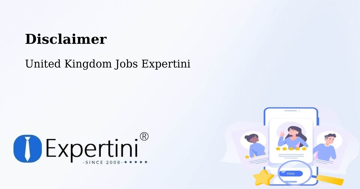 Disclaimer – Reading - United Kingdom Jobs Expertini